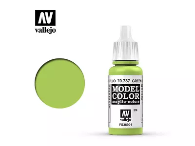 Vallejo Model Color Paint - Fluorescent Green 17ml - 70.737 • £2.95