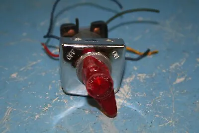 Vintage 4-way Flasher Hazard Warning Switch Light Signal Rat Rod Bomb • $24.99