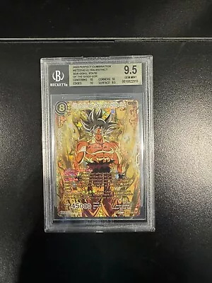 Ultra Instinct Son Goku State Of The Gods BT23-140 GDR God Rare: BGS 9.5 • $1600