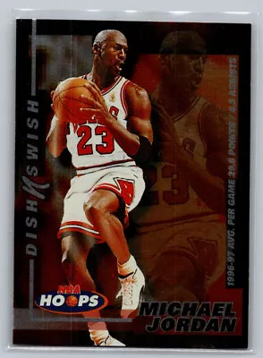 1997-98 Skybox NBA Hoops Michael Jordan Dish N Swish #5 Chicago Bulls • $29.99