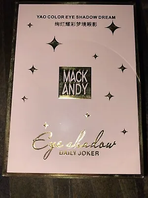 Mack Andy Eyeshadow Palette New Daily Joker Color Pallet NIB • $12