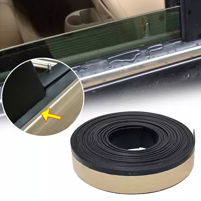 Universal Car Door Window Edge Seal Rubber Waterproof Seal Strip Protector Parts • $7.26