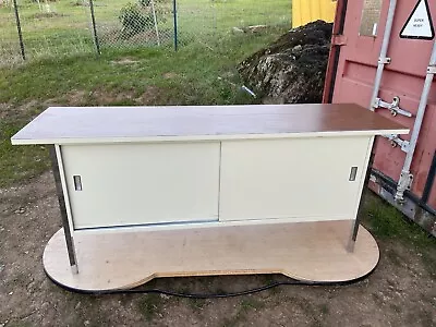 Vintage Mid Century Modern Steelcase Tanker Credenza • $1000