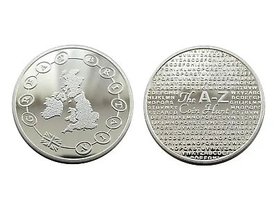 A-Z / Alphabet 10p Completer Medal For 2018/2019 Collectors - Silver Plated  • £6.79