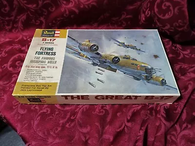 Vintage Revell 1/72 Boeing B-17 F-Series Flying Fortress Model Kit • $11.99