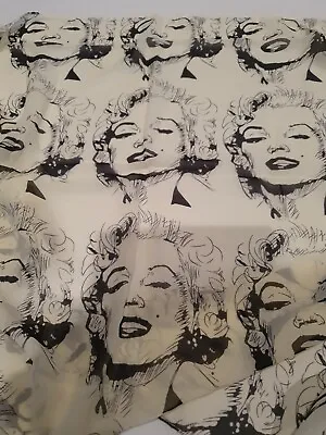 Marilyn Monroe Ivory & Black Scarf/shawl New/Unused  • £9.80