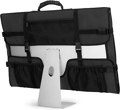 Travel Carrying Bag For Apple 27  Imac Desktop Computer Protective Storage Case • £46.61