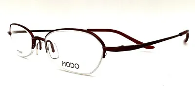 New Modo Eyeglasses 928 Titanium Cranberry 47-18-140 With Generic Case • $39.97