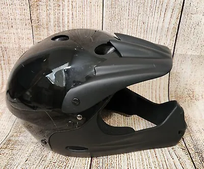 Mongoose Title Full Face Bike Racing Helmet Black- Size Youth Large 52cm • $24.95