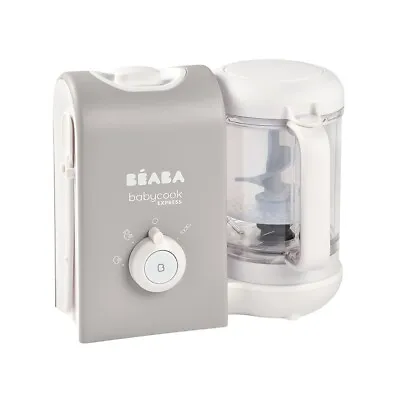 BEABA Babycook Solo EXPRESS Food Machine (Grey) - RRP £140 • £99