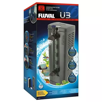 Fluval U3 Internal Underwater Filter - Brand New - Includes Media • £58.99