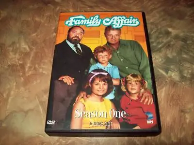 $6 • Buy Family Affair: Season One (DVD, 1966) Brian Keith Sebastain Cabot Cissy Buffy Jo