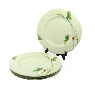 4 Mikasa Optima Dinner Plates Classic Calla Large Super Strong China Y4109  11  • $42.95