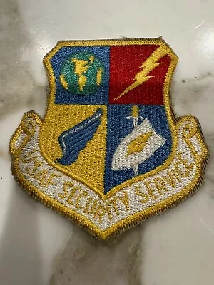 Original 1970s Vietnam US Air Force USAF Security Service Embroidered Patch • $7