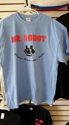 Mr. Robot T Shirt Tee Evil Corp TV Show Small- 5XL Available Choose Color • $12.99