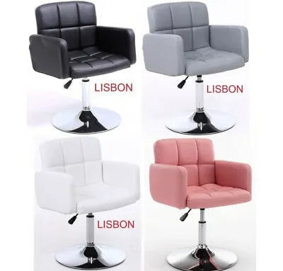 £67.95 • Buy Modern  Lisbon  Dressing Table Chair Vanity Stool Bedroom Makeup Soft Seat NEW