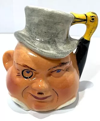 Vintage Burlington Ware Character Toby Mug -  Algy  (gentleman With Monocle) • $19.30