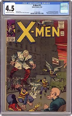 Uncanny X-Men #11 CGC 4.5 1965 4118014008 1st App. The Stranger • $220