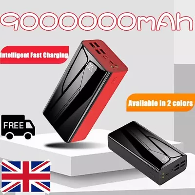 9000000mAh Power Bank Mobile Power Supply With Digital Display For Mobile Phone- • £4.50