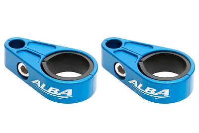 YFZ 450 YFZ 450R Banshee Blaster Brake Line Clamps Blue  BLC 002 L • $19.99