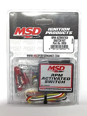 MSD 8950 RPM Activated Switch Kit-RPM Trigger Device • $163.95