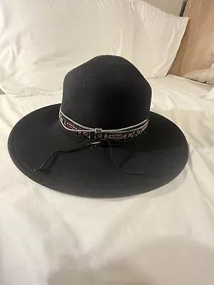 Adult Small Soft Black Stetson Cowboy Hat • $145