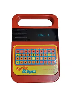 Vintage 1978 1980 Texas Instruments Speak & Spell - Tested And Working • $19.99