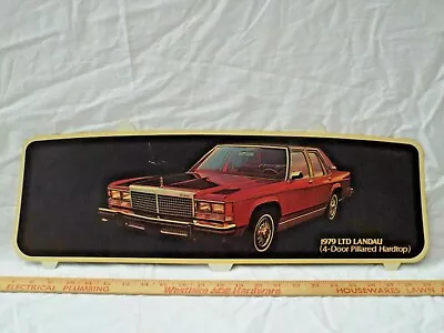 Dealership Showroom Sign/Promotional Poster 1979 Ford LTD Landau 79 Dealer Promo • $299.99