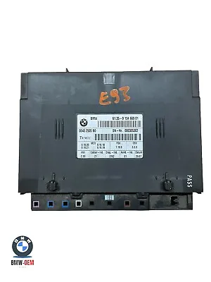 BMW E93 Convertible Seat Control Unit Module ECU 9134669 • $56.19