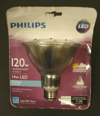 Philips PAR38 Medium Dimmable LED Floodlight Light Bulb  • $15.25