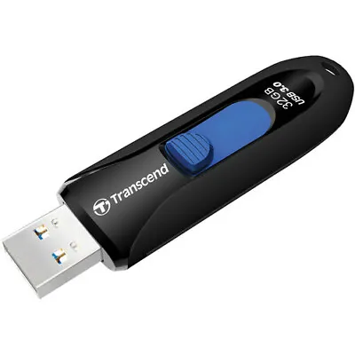 Transcend 32GB Jetflash 790 3.0 USB Flash Pen Drive For Photos Videos Music • $10.59