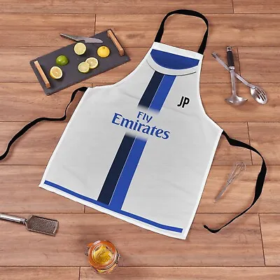 £16.99 • Buy Chelsea 2003 Away Football Shirt White Retro Personalised Showerproof Apron