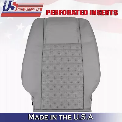 2005 To 2009 For Ford Mustang GT Front Driver Side Top Leather Seat Cover Gray • $171.08