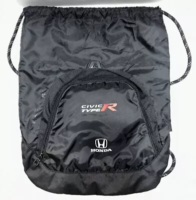 New Vertex Honda Civic Embroidered Type R Promotional Drawstring Bag Backpack • $19