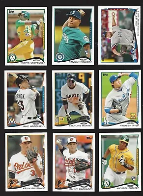 2014 TOPPS SERIES 1    #'s 1-250  (ROOKIE RC's STARS) - WHO DO YOU NEED!!! • $0.99