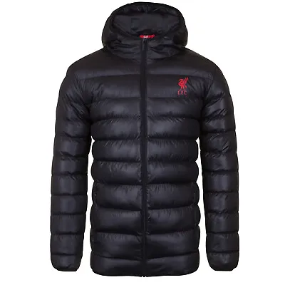 Liverpool FC Mens Jacket Hooded Winter Quilted OFFICIAL Football Gift • £59.99