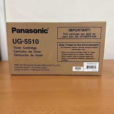 Panasonic UG5510 Black Toner Cartridge • $80.75