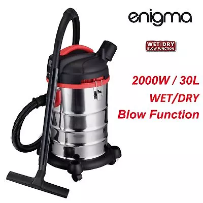 $149.99 • Buy New 2000W 30L Wet & Dry Vacuum Cleaner And Blower Industrial Bagless Free Postag