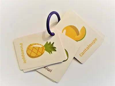 Early Learning 20 Flash Cards | Fruits | KS1 | Educational Toy | Combine P&P • £3.75