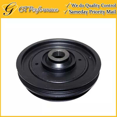 Quality Engine Crankshaft Pulley Harmonic Balancer For 1992-1995 Honda Civic D16 • $89.99