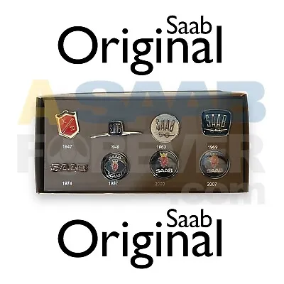 Saab Pin Set Emblem Badge Logos New Genuine Oem Dealer Collector Item Rare Gift • $58.49