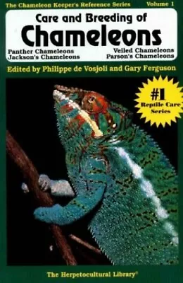 Care And Breeding Of Chameleons: Panther Cha... By Philippe De Vosjoli Paperback • £3.99