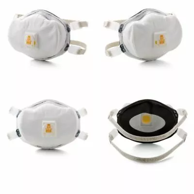 4- 3M 8233 N100 Particulate Respirator Protection Masks With Exhalation Valve • $39.99