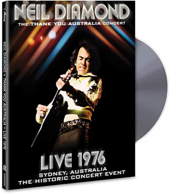 Neil Diamond - The Thank You Australia Concert: Live 1976 [New DVD] • $17.80