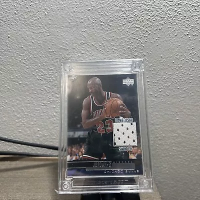 Michael Jordan Game Worn  Patch Jersey Fusion Card  • $100