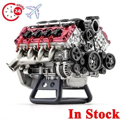 $289 • Buy MAD V8 Engine Internal Combustion Model Assembly Kit RC Full Simulation Engine