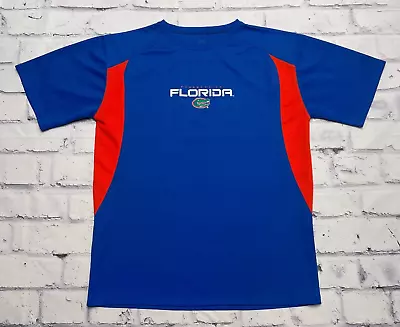 Florida Gators Shirt Men's Blue Orange UF Football Outdoors Athletic Activewear • $12.21