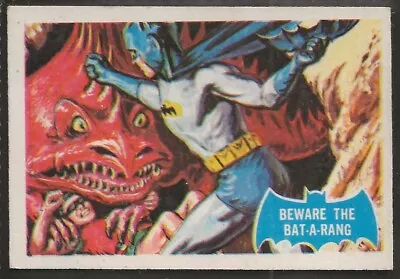 A&bc-batman Blue Bat (1b - 44b) 1966-#38b- Quality Card!! • £9.74