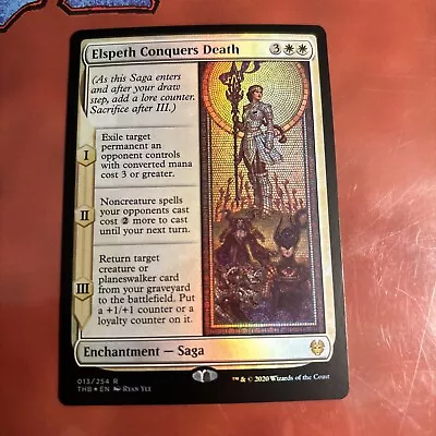 MTG Elspeth Conquers Death Theros Beyond Death 013/254 Regular Rare • $2.49