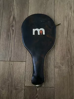 VINTAGE METAL EDGE Black Beauty BY MARCRAFT PADDLE RACQUET • $40